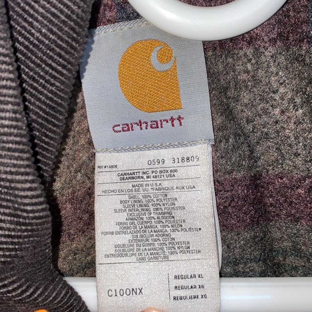 Carhartt leather jacket size XL - Picture 3 of 7